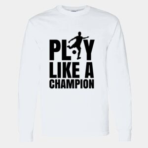 Heavy Cotton 100% Cotton Long Sleeve T Shirt Thumbnail