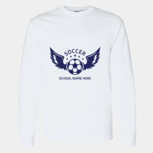 Heavy Cotton 100% Cotton Long Sleeve T Shirt Thumbnail