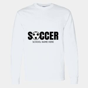 Heavy Cotton 100% Cotton Long Sleeve T Shirt Thumbnail
