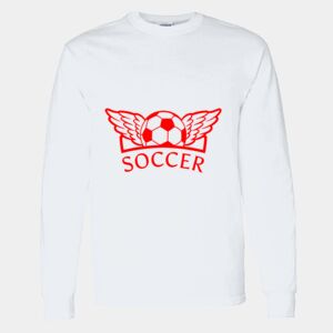 Heavy Cotton 100% Cotton Long Sleeve T Shirt Thumbnail