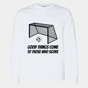 Heavy Cotton 100% Cotton Long Sleeve T Shirt Thumbnail