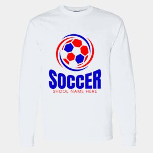 Heavy Cotton 100% Cotton Long Sleeve T Shirt Thumbnail