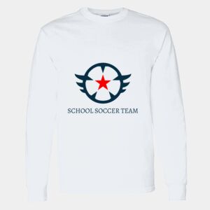 Heavy Cotton 100% Cotton Long Sleeve T Shirt Thumbnail