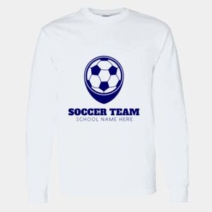 Heavy Cotton 100% Cotton Long Sleeve T Shirt Thumbnail