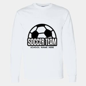 Heavy Cotton 100% Cotton Long Sleeve T Shirt Thumbnail