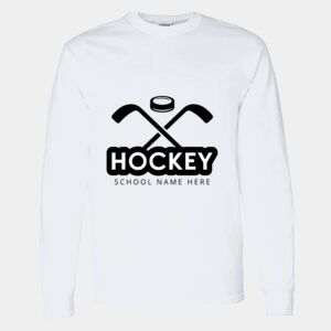 Heavy Cotton 100% Cotton Long Sleeve T Shirt Thumbnail