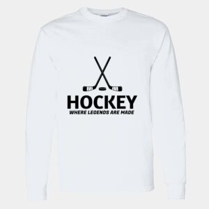 Heavy Cotton 100% Cotton Long Sleeve T Shirt Thumbnail