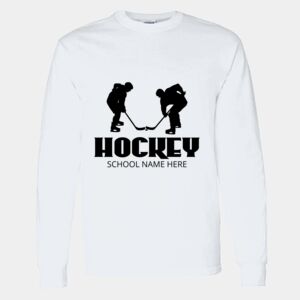 Heavy Cotton 100% Cotton Long Sleeve T Shirt Thumbnail