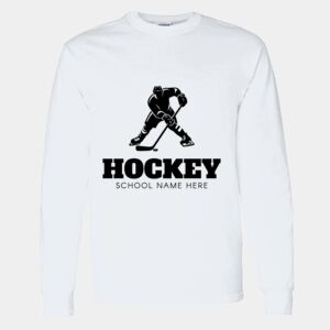 Heavy Cotton 100% Cotton Long Sleeve T Shirt Thumbnail