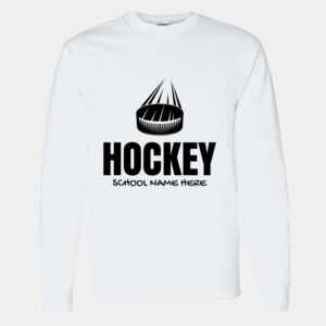 Heavy Cotton 100% Cotton Long Sleeve T Shirt Thumbnail