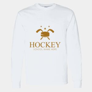Heavy Cotton 100% Cotton Long Sleeve T Shirt Thumbnail