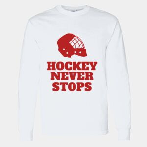 Heavy Cotton 100% Cotton Long Sleeve T Shirt Thumbnail