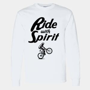 Heavy Cotton 100% Cotton Long Sleeve T Shirt Thumbnail