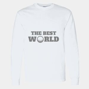 Heavy Cotton 100% Cotton Long Sleeve T Shirt Thumbnail