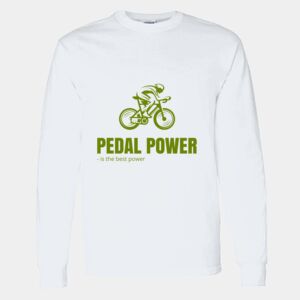 Heavy Cotton 100% Cotton Long Sleeve T Shirt Thumbnail