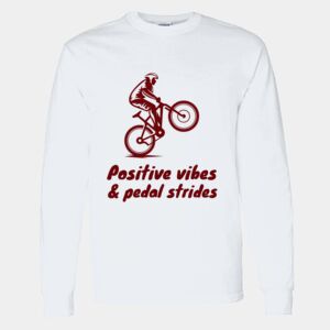 Heavy Cotton 100% Cotton Long Sleeve T Shirt Thumbnail