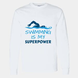 Heavy Cotton 100% Cotton Long Sleeve T Shirt Thumbnail