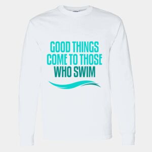 Heavy Cotton 100% Cotton Long Sleeve T Shirt Thumbnail