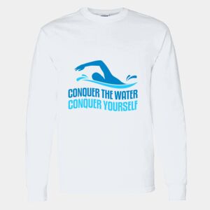 Heavy Cotton 100% Cotton Long Sleeve T Shirt Thumbnail