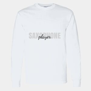 Heavy Cotton 100% Cotton Long Sleeve T Shirt Thumbnail