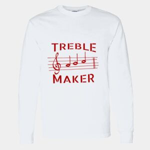 Heavy Cotton 100% Cotton Long Sleeve T Shirt Thumbnail