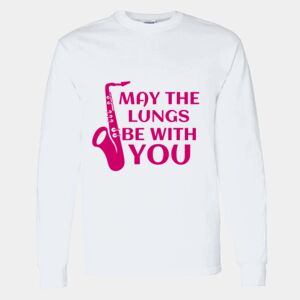 Heavy Cotton 100% Cotton Long Sleeve T Shirt Thumbnail