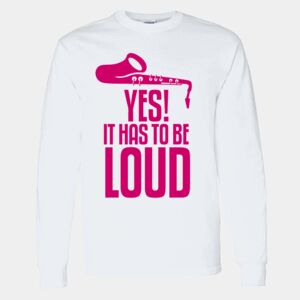 Heavy Cotton 100% Cotton Long Sleeve T Shirt Thumbnail