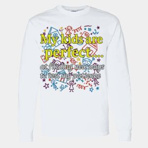 Heavy Cotton 100% Cotton Long Sleeve T Shirt Thumbnail
