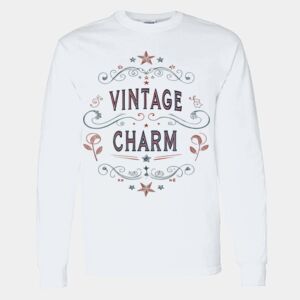 Heavy Cotton 100% Cotton Long Sleeve T Shirt Thumbnail