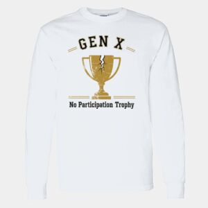 Heavy Cotton 100% Cotton Long Sleeve T Shirt Thumbnail