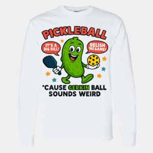 Heavy Cotton 100% Cotton Long Sleeve T Shirt Thumbnail