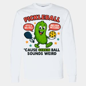 Heavy Cotton 100% Cotton Long Sleeve T Shirt Thumbnail