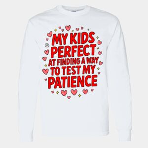 Heavy Cotton 100% Cotton Long Sleeve T Shirt Thumbnail