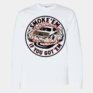 Heavy Cotton 100% Cotton Long Sleeve T Shirt Thumbnail