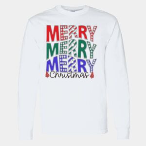 Heavy Cotton 100% Cotton Long Sleeve T Shirt Thumbnail