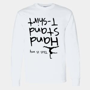 Heavy Cotton 100% Cotton Long Sleeve T Shirt Thumbnail