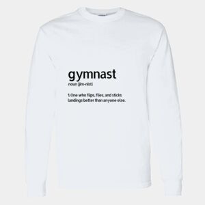 Heavy Cotton 100% Cotton Long Sleeve T Shirt Thumbnail